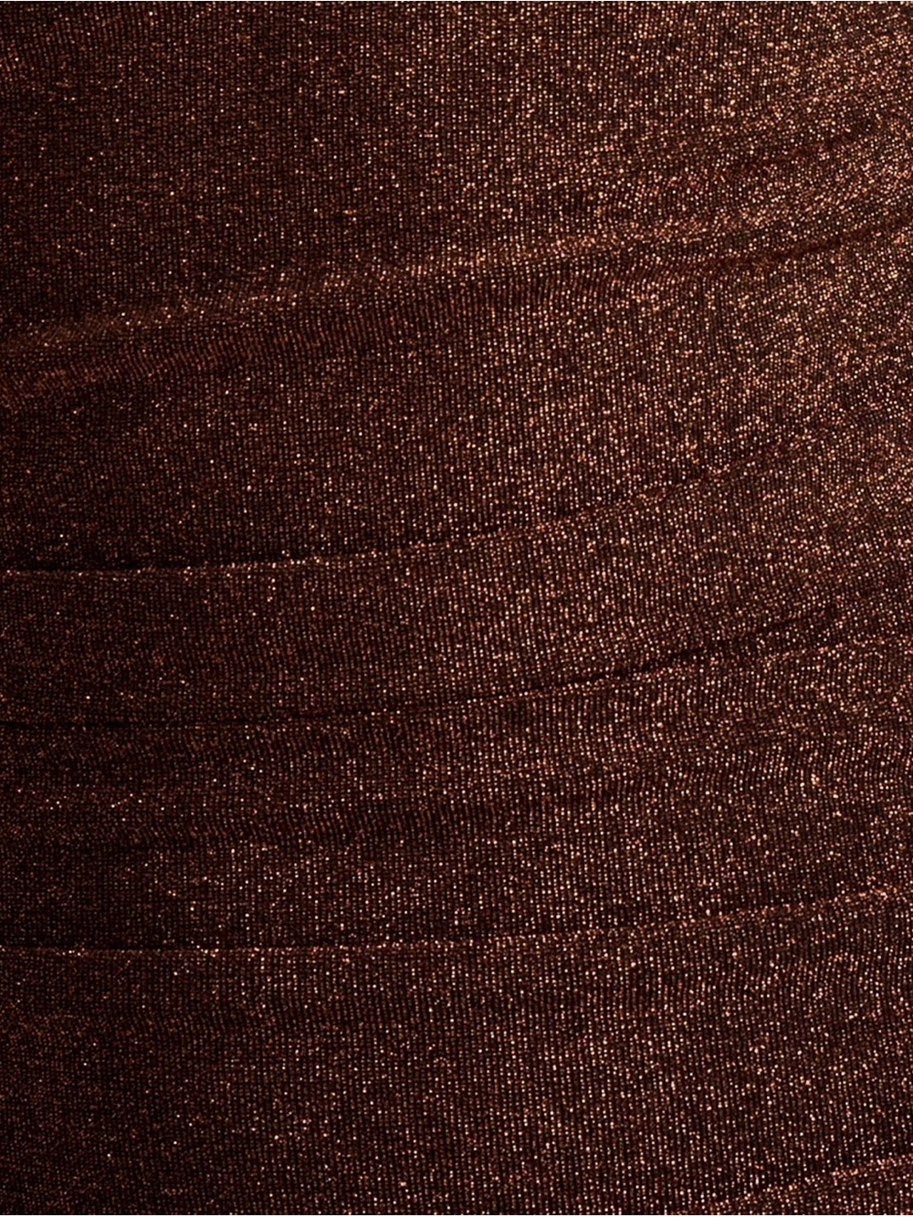 Vivian Asymmetric Twist Off-Shoulder Metallic Brown Maxi Dress | Ever New - Picture 7 of 8